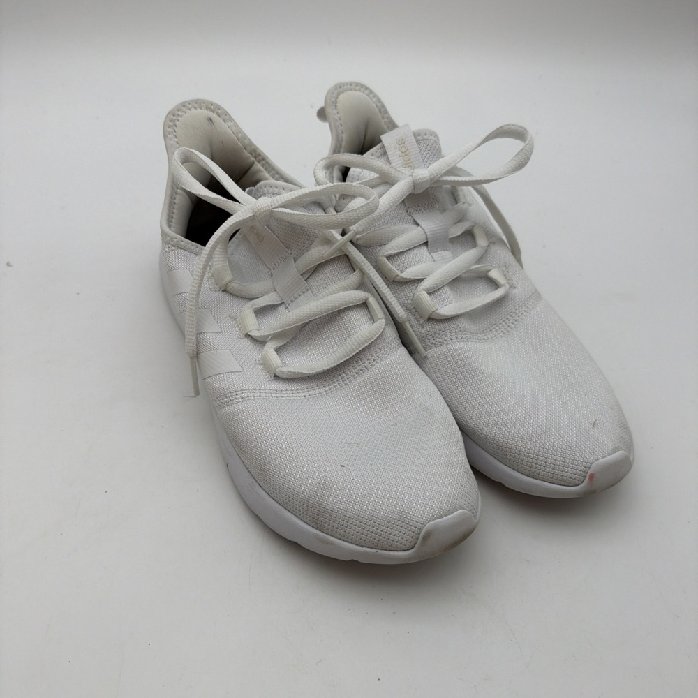 Adidas Vario Pure Cloud White Womens Mesh Lace Up Sneakers H04757 US 8.5